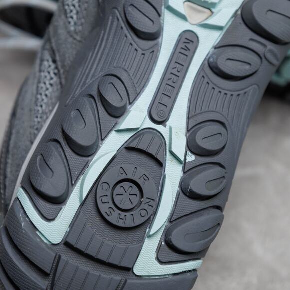 Merrell Alverstone Storm Hiking Shoes Sneakers Gray Blue Womens Size 9 J034612 - Picture 11 of 16